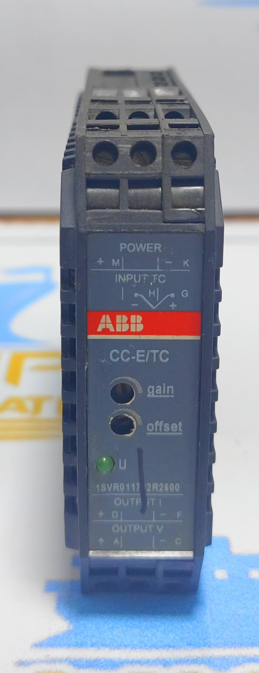 ABB CC-E/TC MULTIFUCTION THERMOCOUPLE TEMP.SIGNAL CONVRTER
