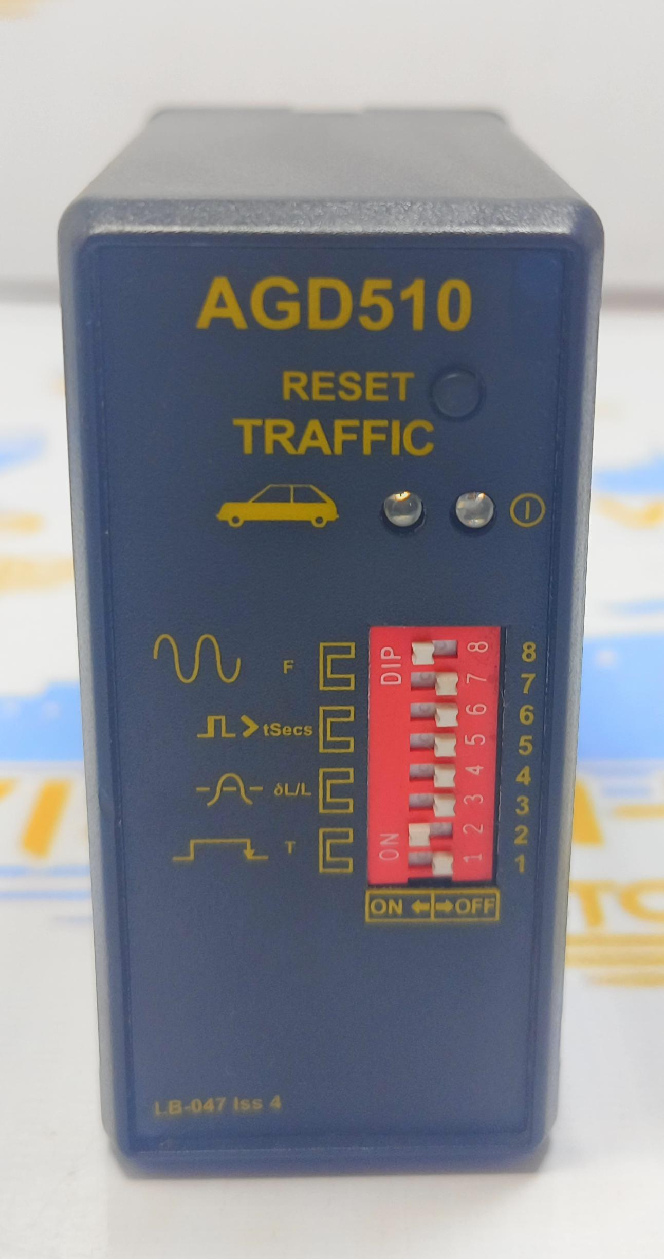 AGD510  INDUCTIVE LOOP DETECTOR TRAFFIC  LB-047  S\N 1100433   POWER 12/24 V 
