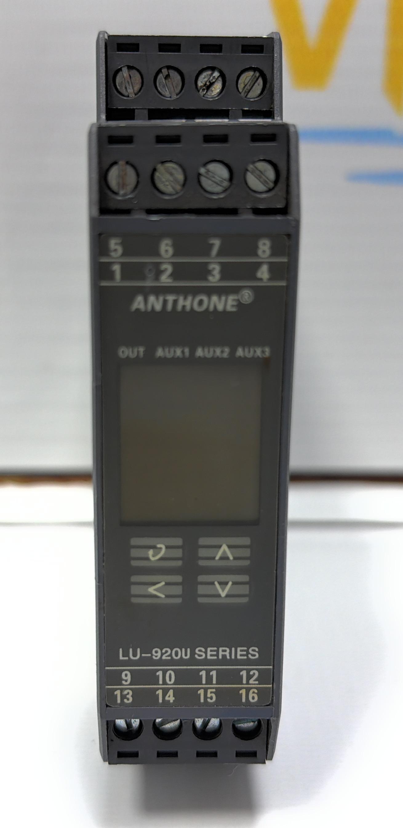 ANTHONY ELECTRONICS CO.LTD  LU - 920 U TEMPERATURE MODULE TRANSMITTER NO : 2020098791