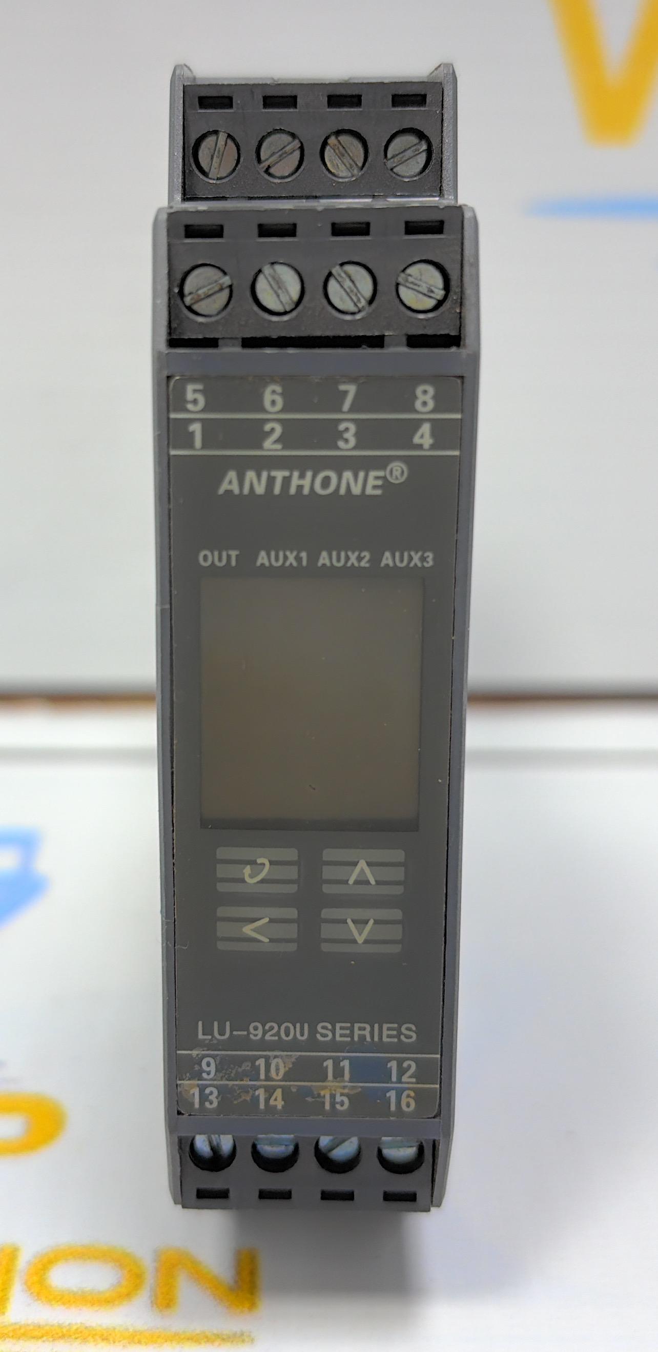 ANTHONY ELECTRONICS CO.LTD  LU - 920 U TEMPERATURE MODULE TRANSMITTER NO : 2020098796