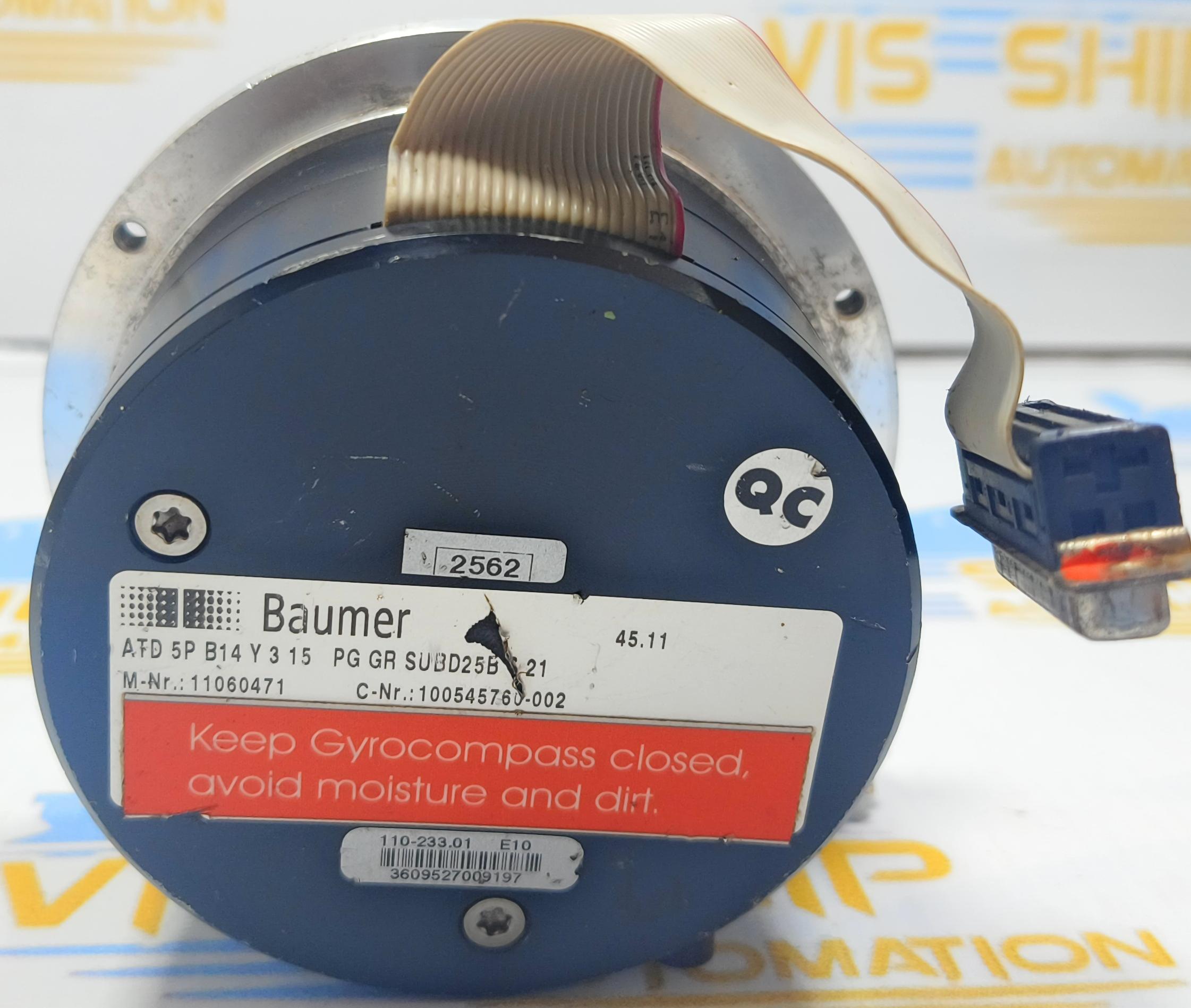 BAUMER  Gyro Standard 22 Encoder 110-233.01  E10  M-Nr : 11060471