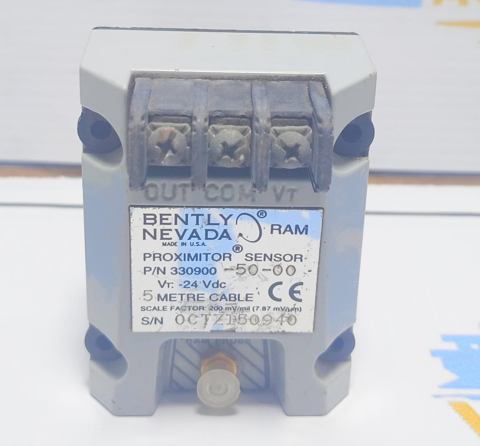 BENTLY NEVADA PROXIMITOR SENSOR P/N 330900-50-00