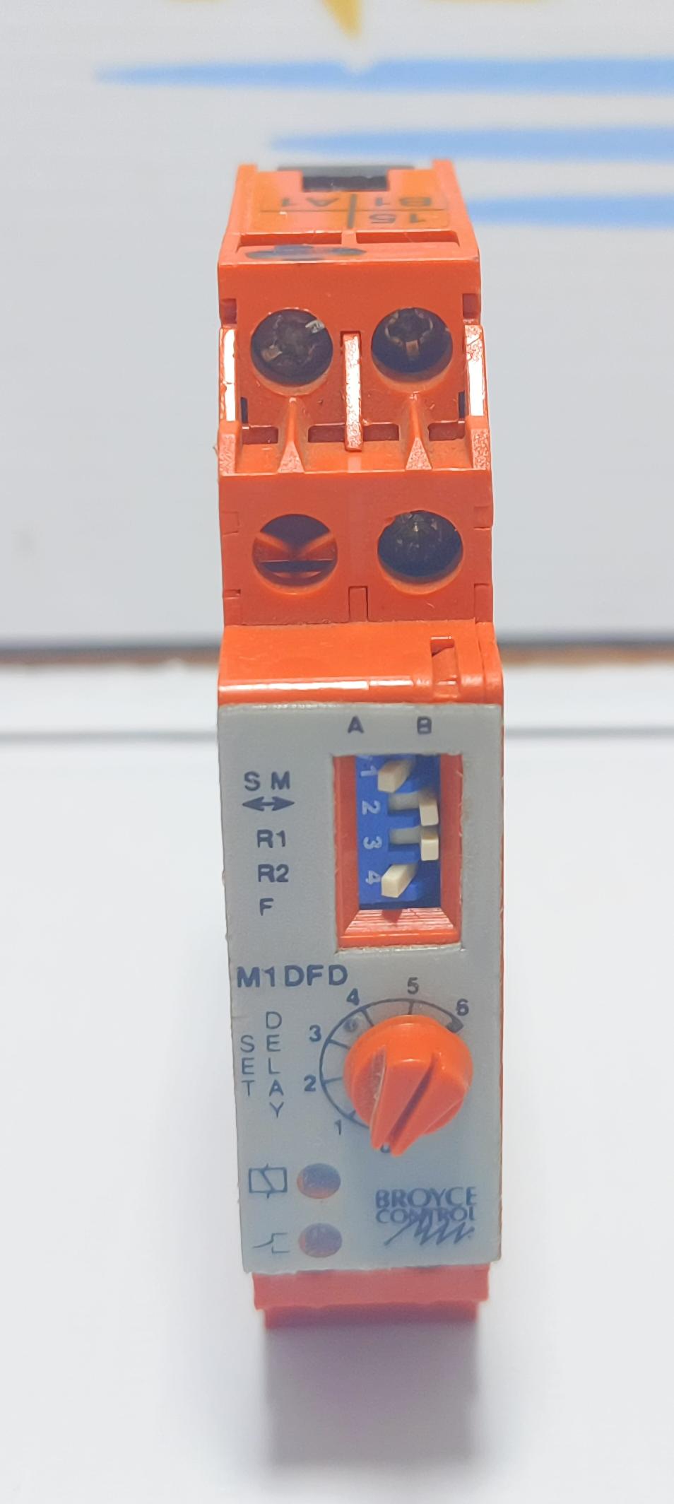 BROYCE CONTROL M1DFD SPDT MULTI FUNCTION TIME DELAY RELAY