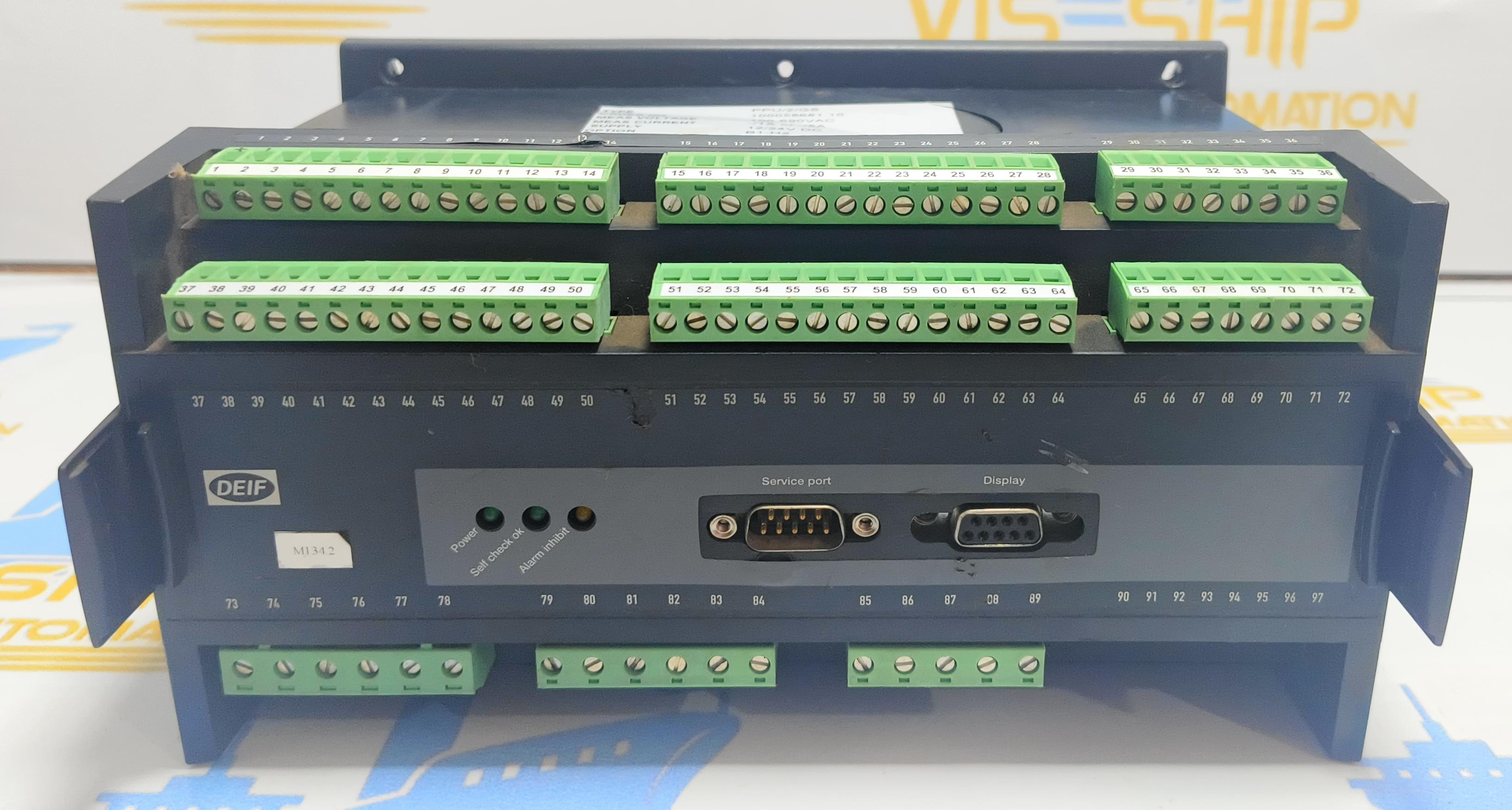 DEIF PPU-2-GS  PROTECTION AND POWER MANAGEMENT SYSTEM