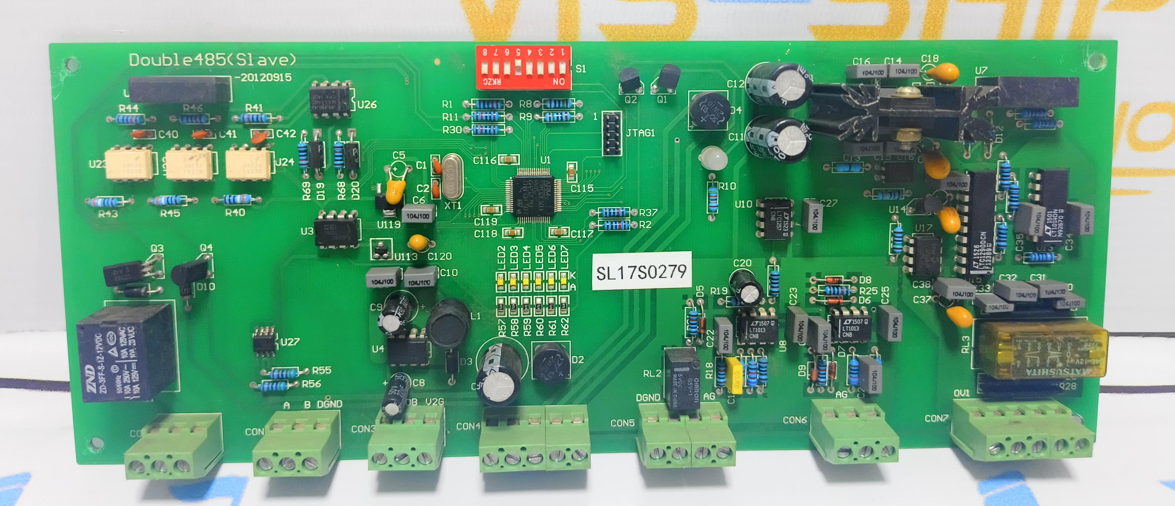 DOUBLE 485 (SLAVE ) -20120915  SL 17S0279 PCB CARD 