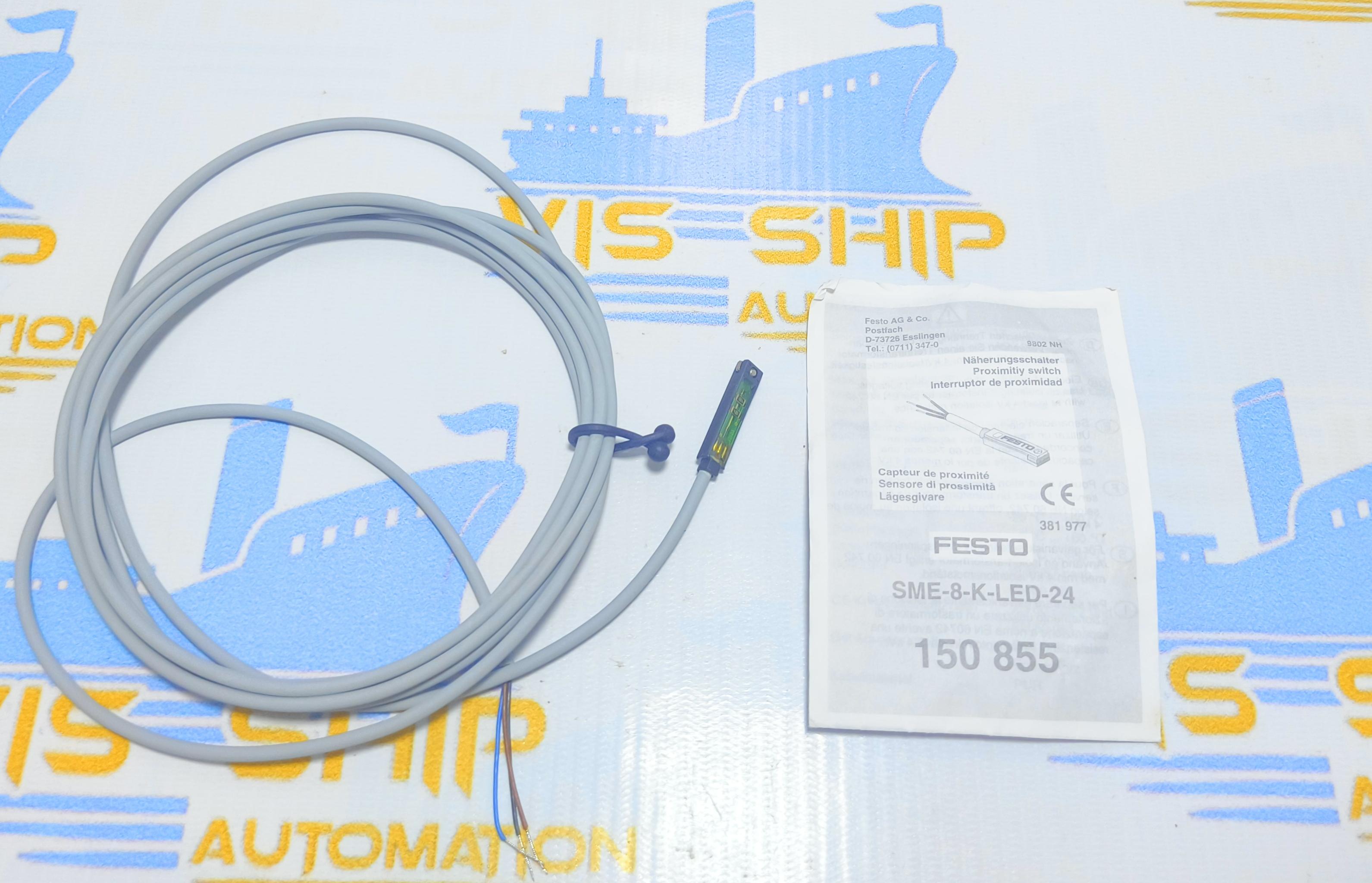 FESTO  PROXIMITY SENSOR SME-8-K-LED-24 NEW OPEN BOX 