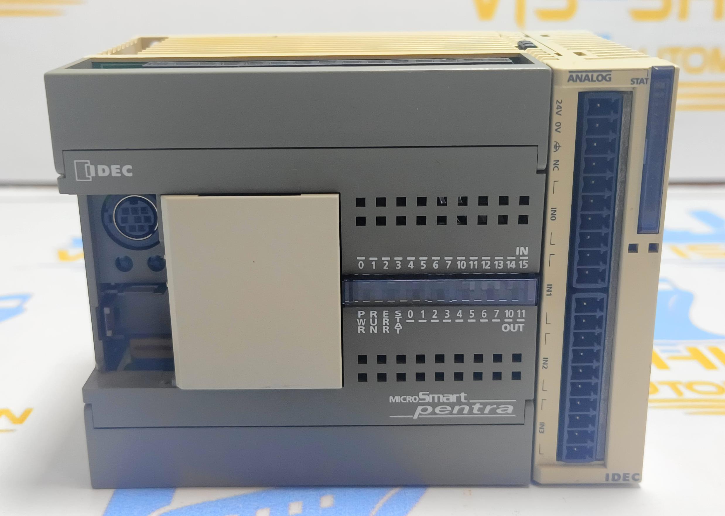 IDEC CORPORATION PLC MODULE TYPE :  FC5A-C24R2C S/N : 95Z01R - 00024 POWER 24VDC 5.6W 