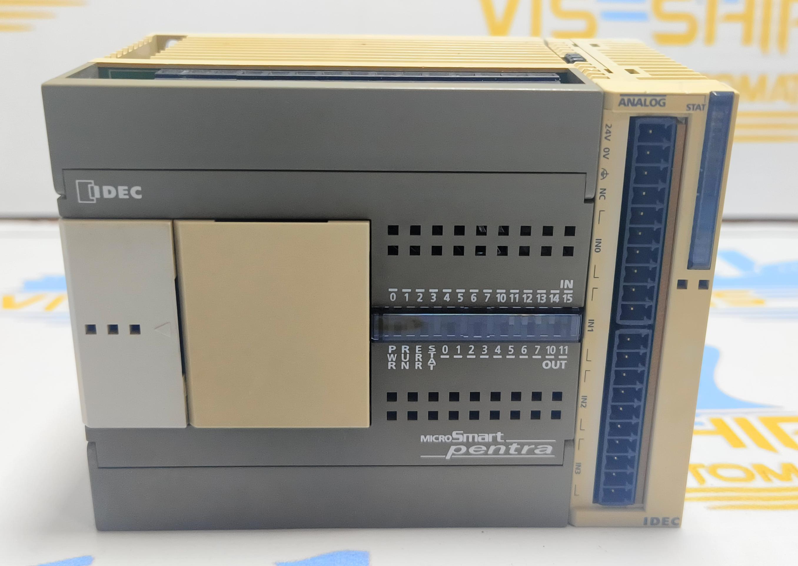 IDEC CORPORATION PLC MODULE TYPE :  FC5A-C24R2C S/N : 95Z01R - 00031 POWER 24VDC 5.6W 