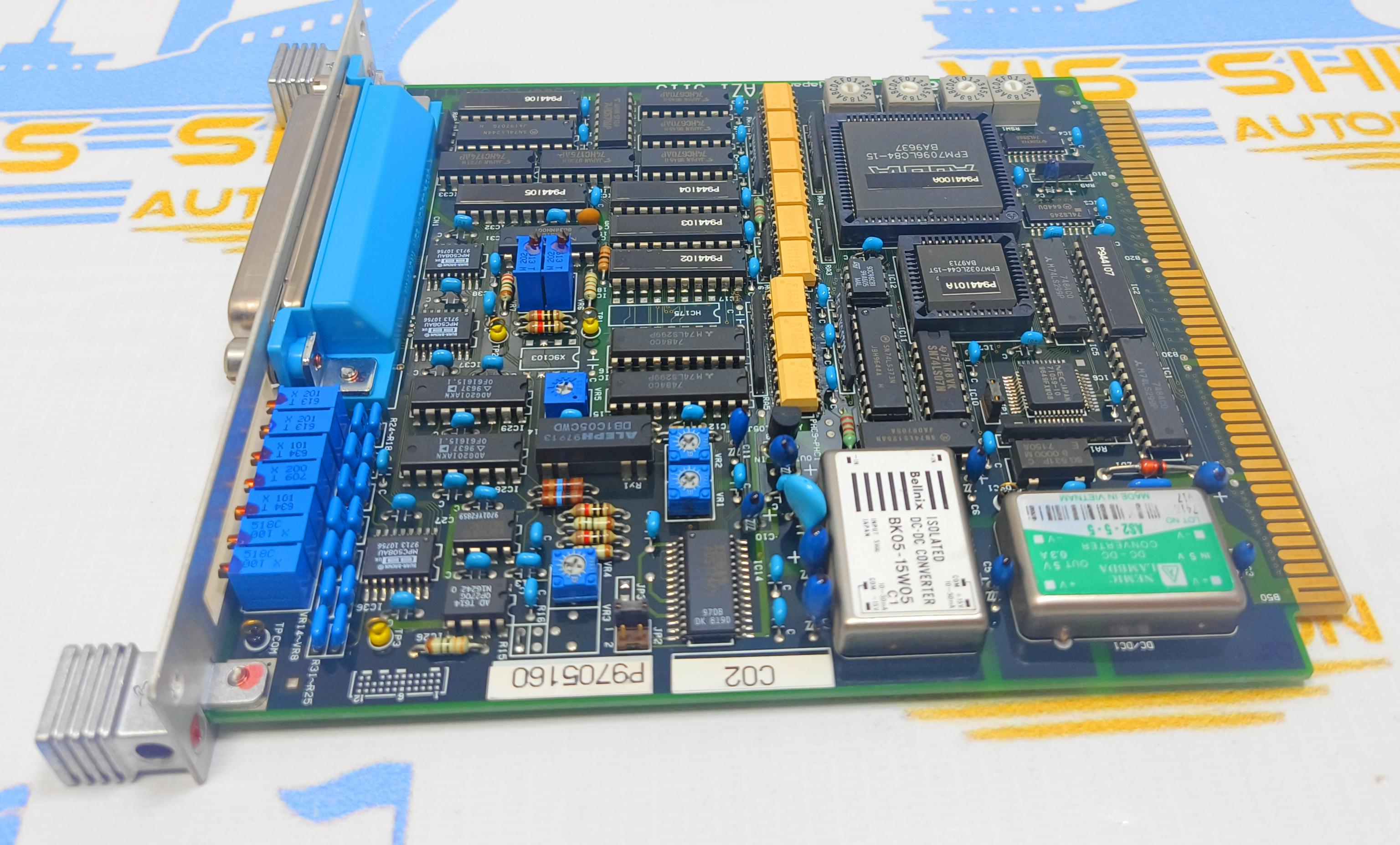 INTERFACE AZI - 3119 PCB CARD P/ 944 / 18 - 001 ( 11 ) MADE IN JAPAN 