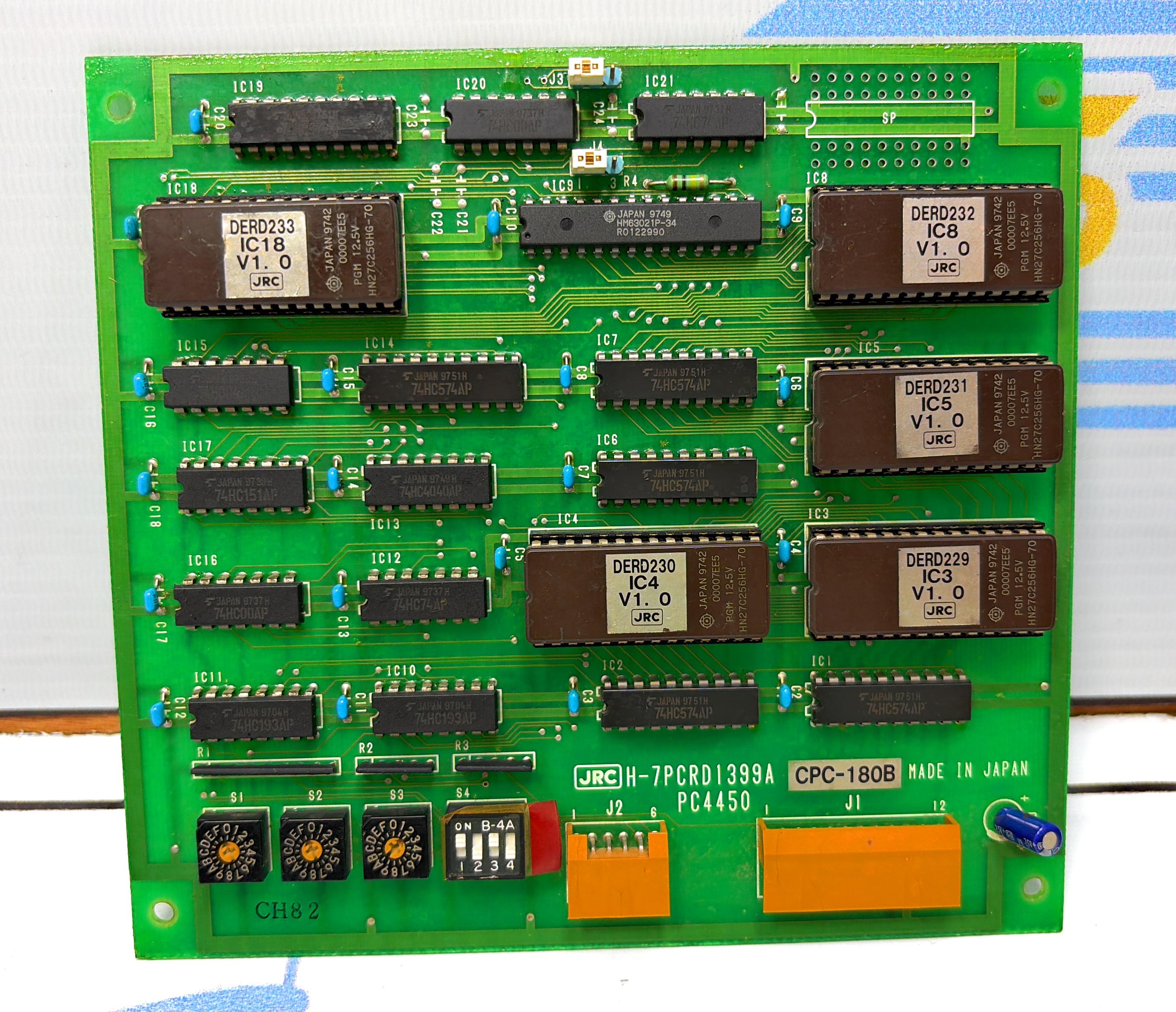 JRC H-7PCRD1399A Printed Circuit Board CPC-180B PC4450