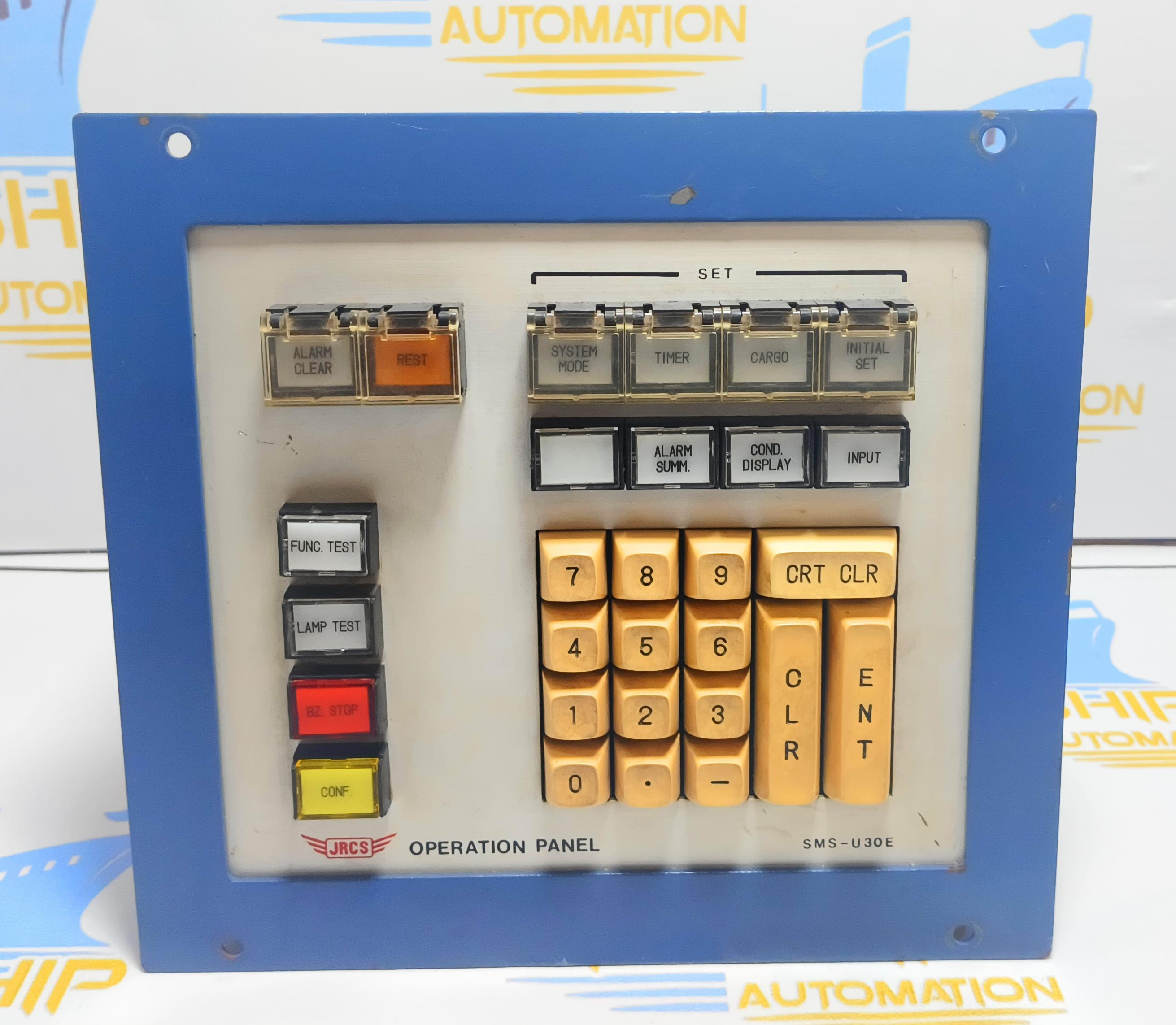 JRCS OPERATION UNIT TYPE : SMS - U 30 E NO : 1437 WEIGHT 3.7 KG 