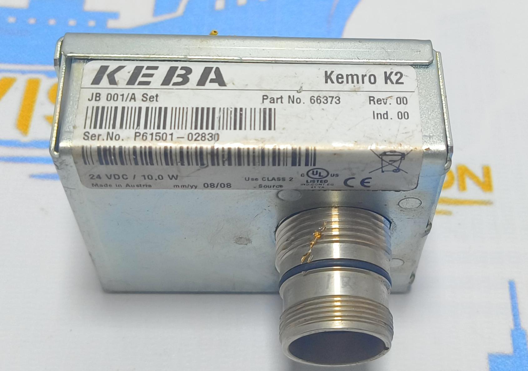 KEBA JB001/A Set KEMRO K2 66373 GATEWAY BOX ser No P61501-02830