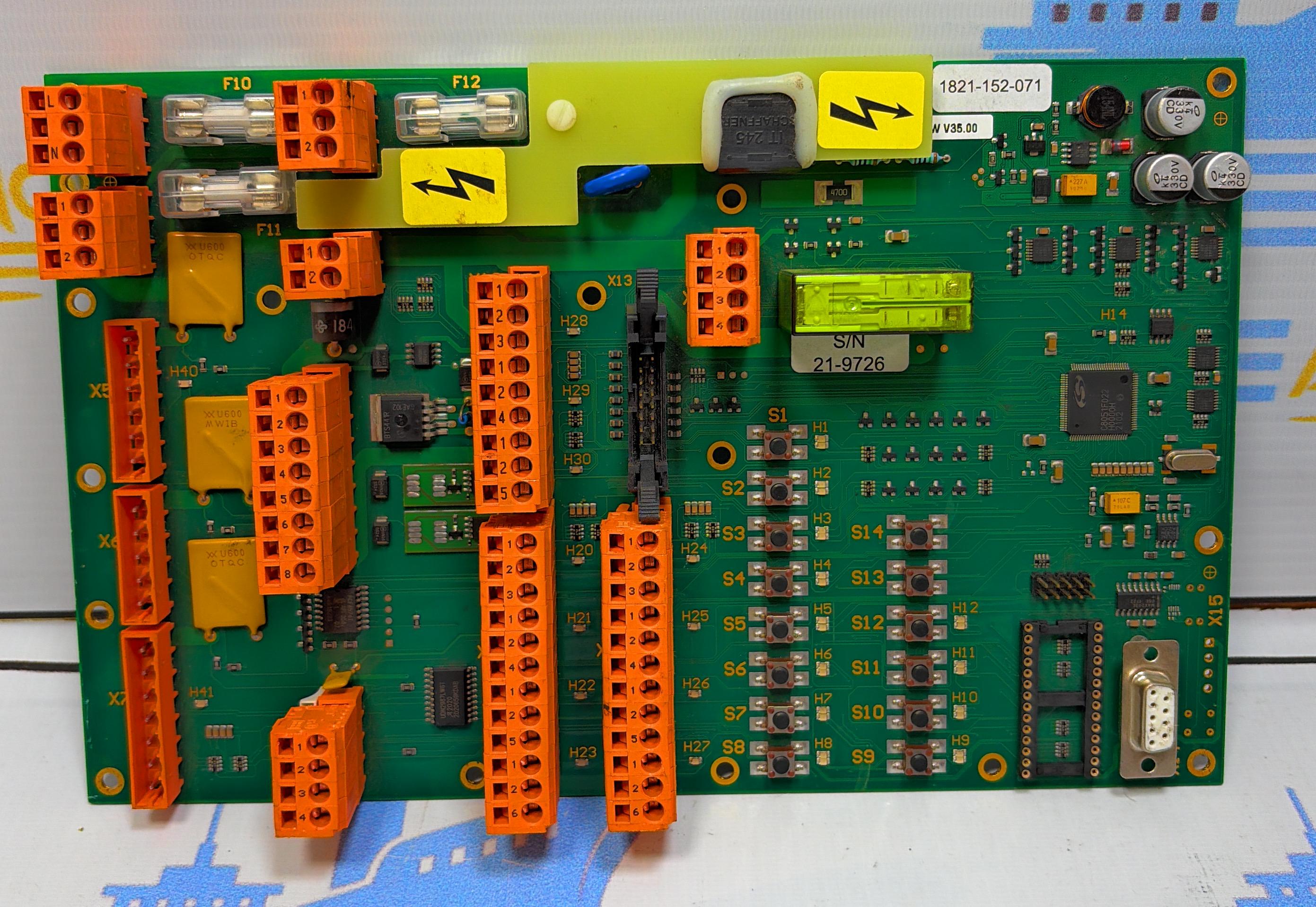Or gapack /Str apex 1821.152.047 PCB CARD İ/LIMG SMG-1x/2x/6x S/N 21-9726