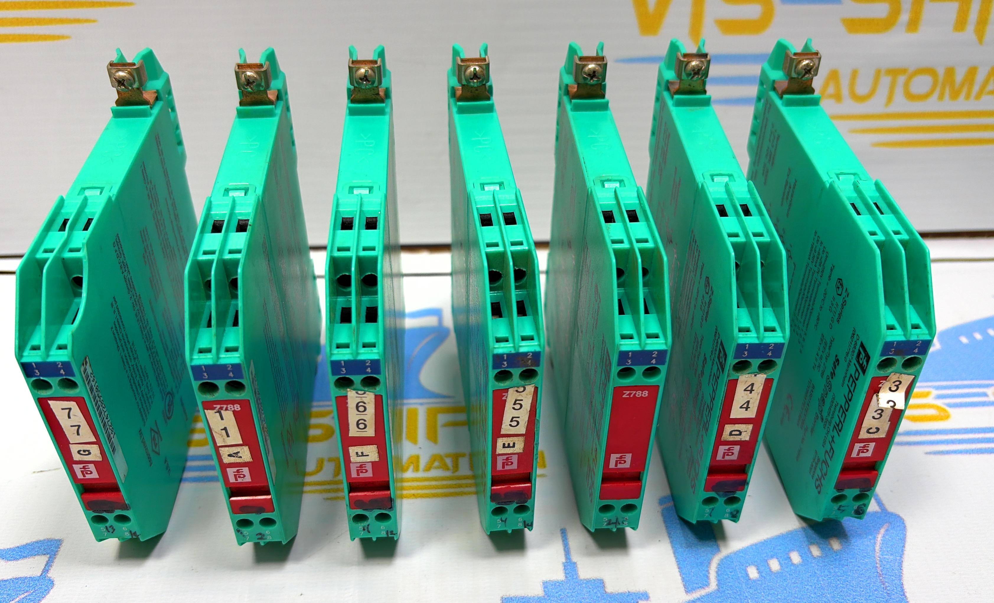 PEPPERL+FUCHS TYPE : Z788 SAFE SNAP BARRIER PART NO : 71810 