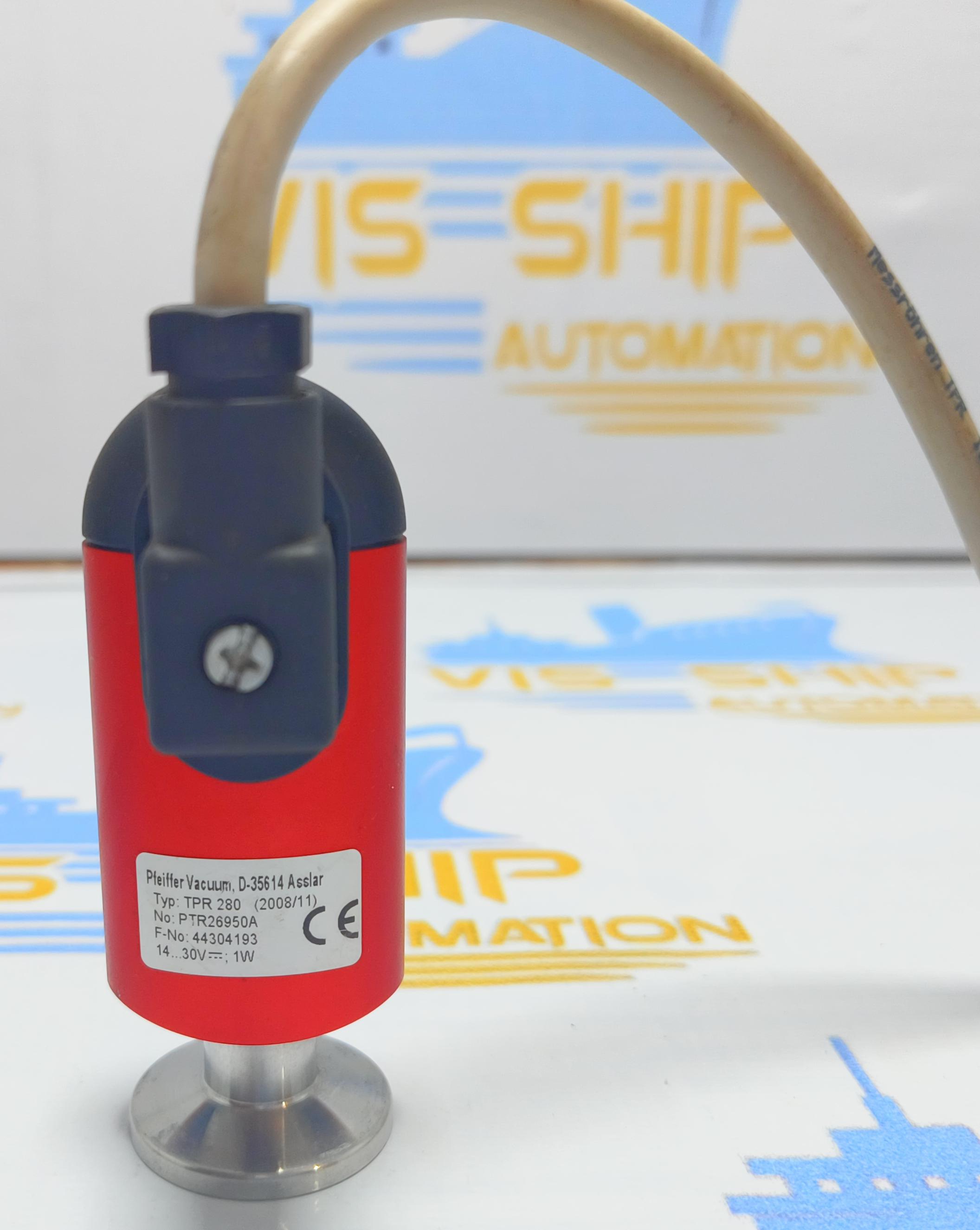 PFEIFFER VACUUM D-35614 Asslar TPR280 No: PTR26950A