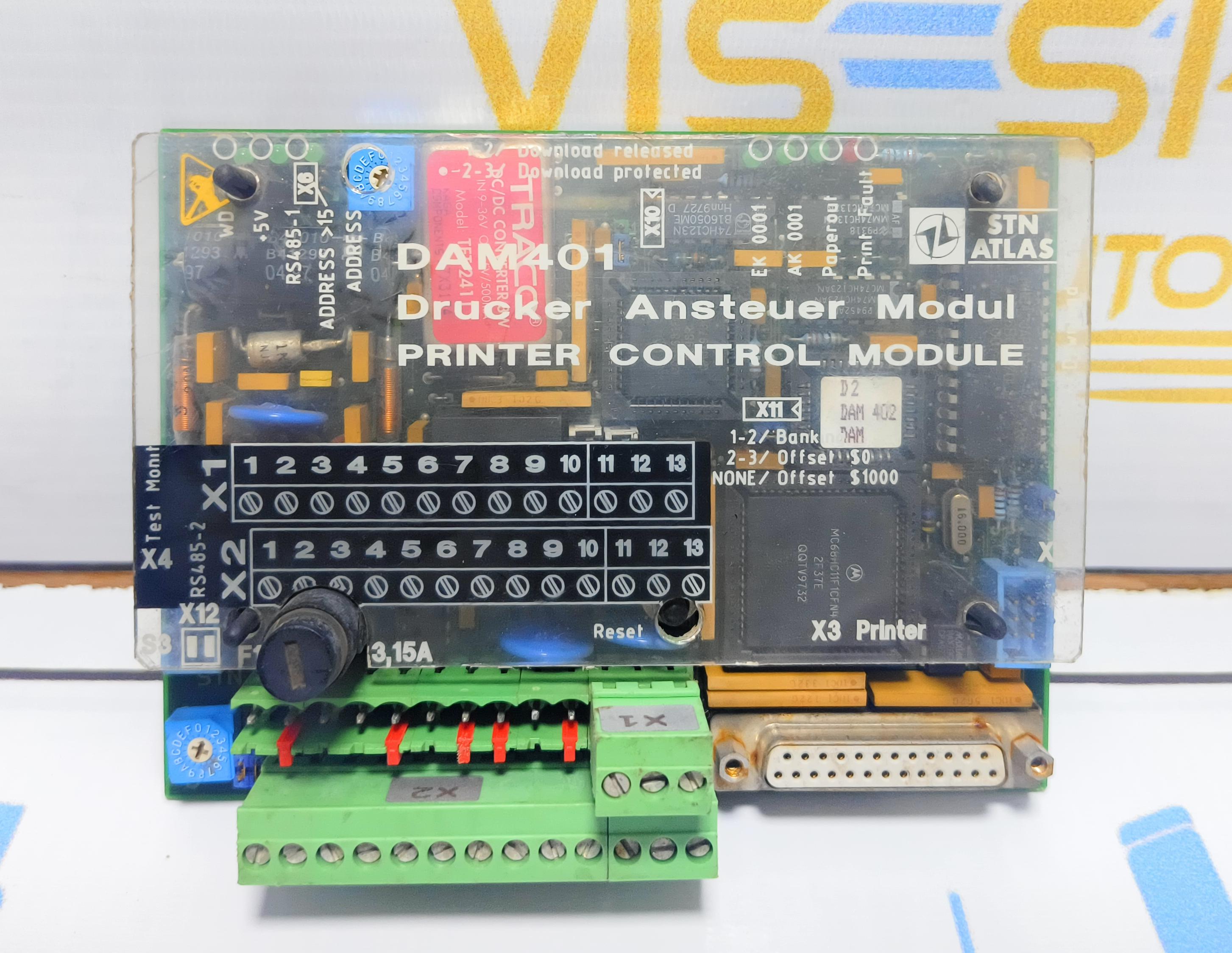 PRINTER CONTROL MODULE DAM 401