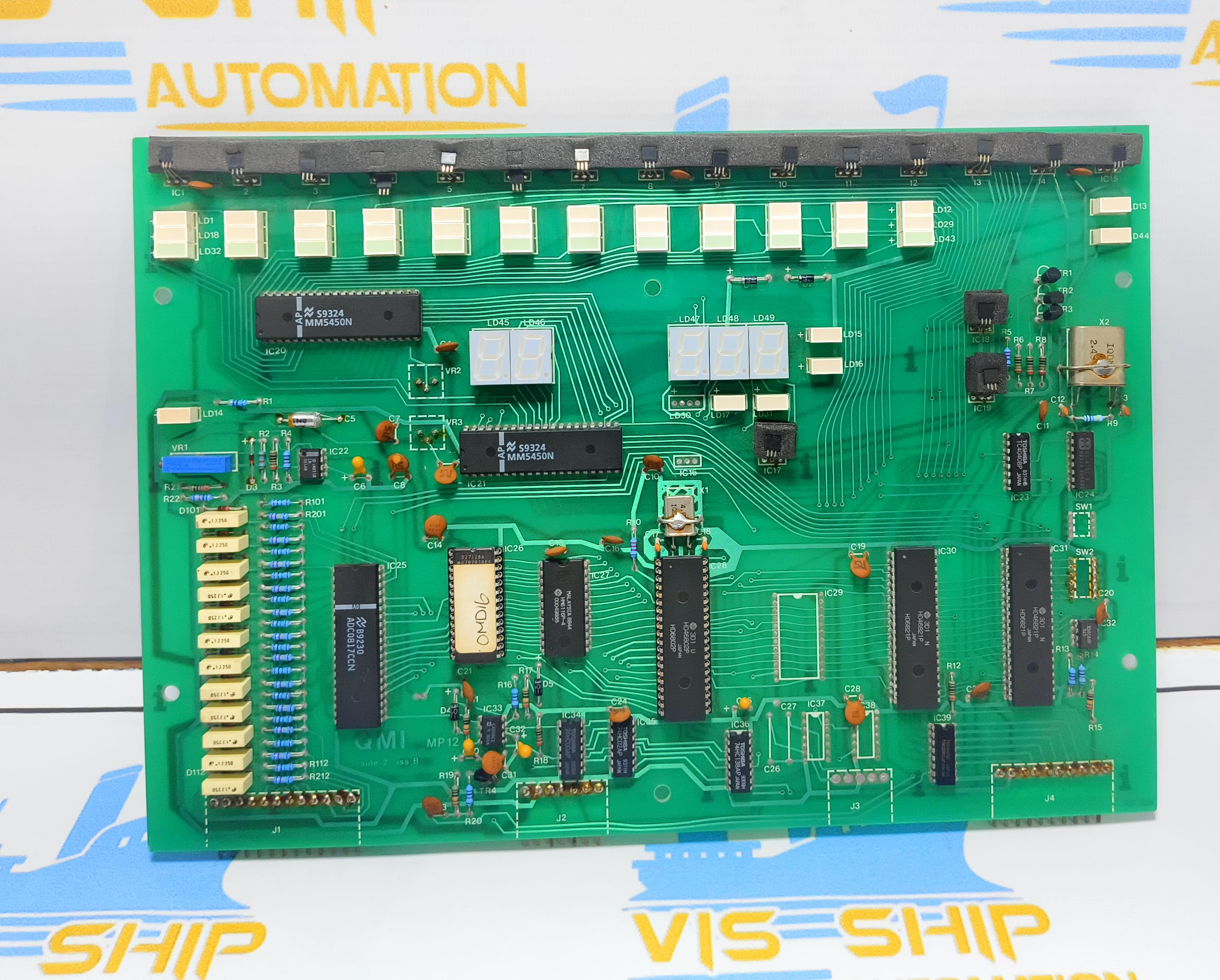 QMI MP 12  Multiplex Oil Mist Detector PCB 