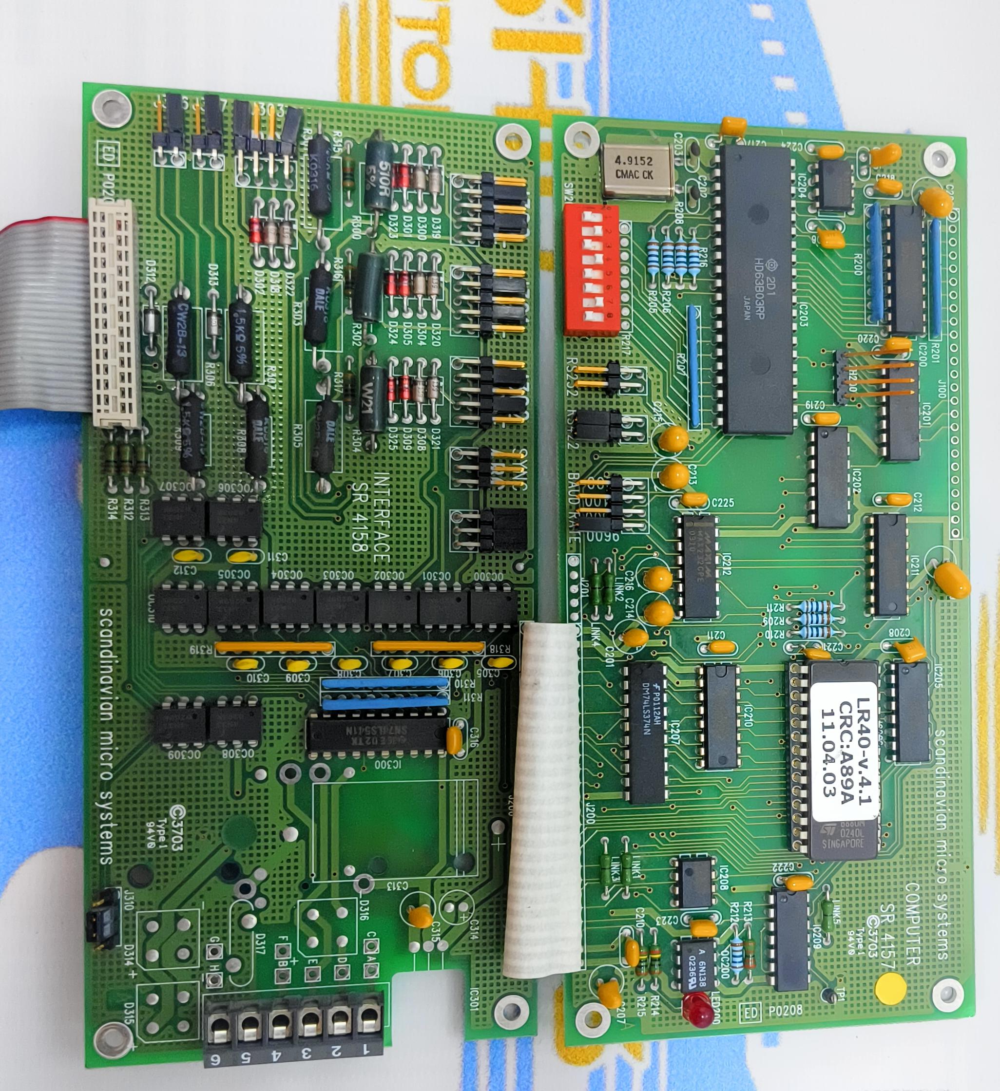 Scandinavian Micro Systems SR 4157 PCB CARD