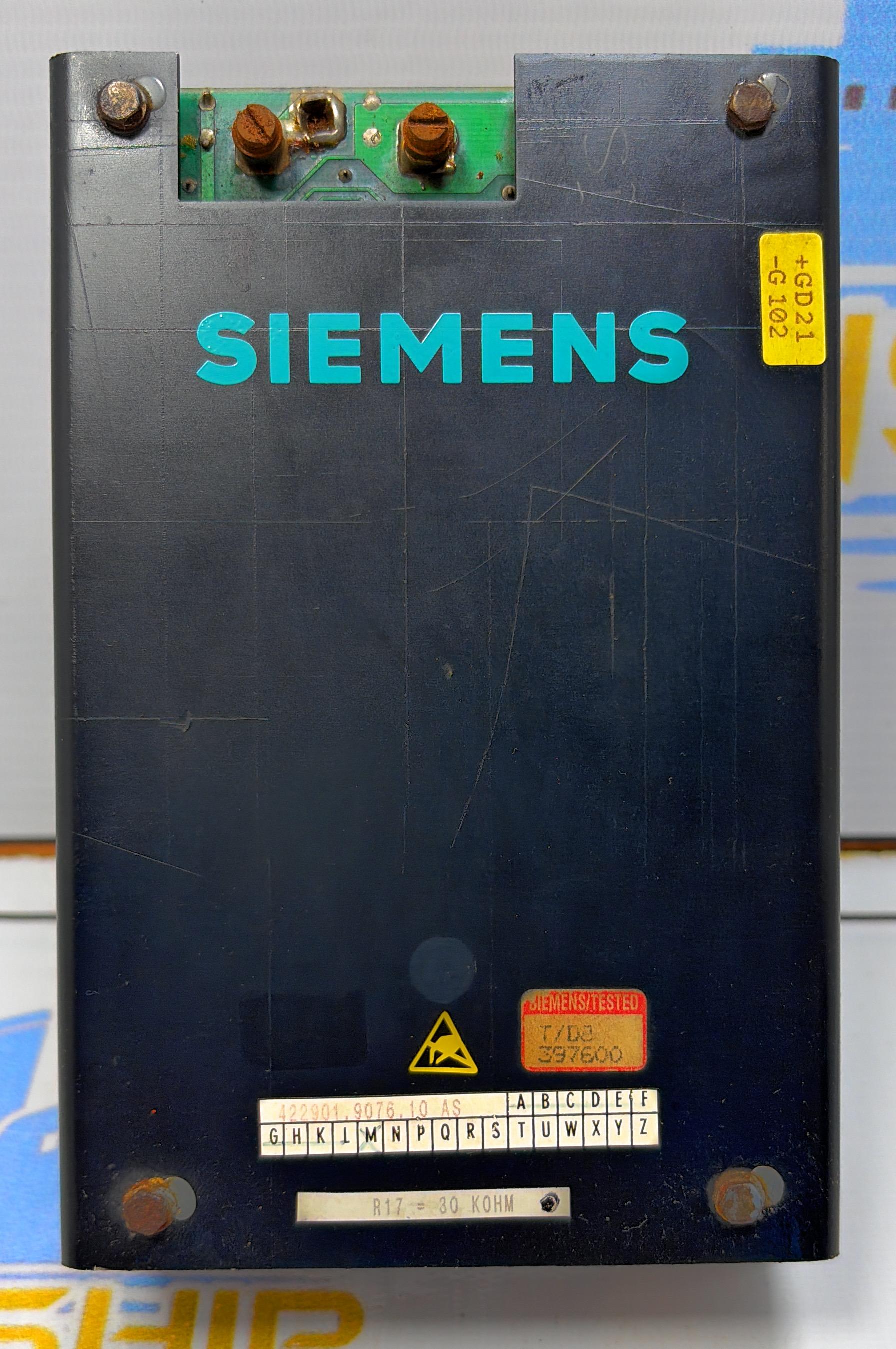 SIEMENS | 422 901.9076.10 AS | REGULATED POWER SUPPLY
