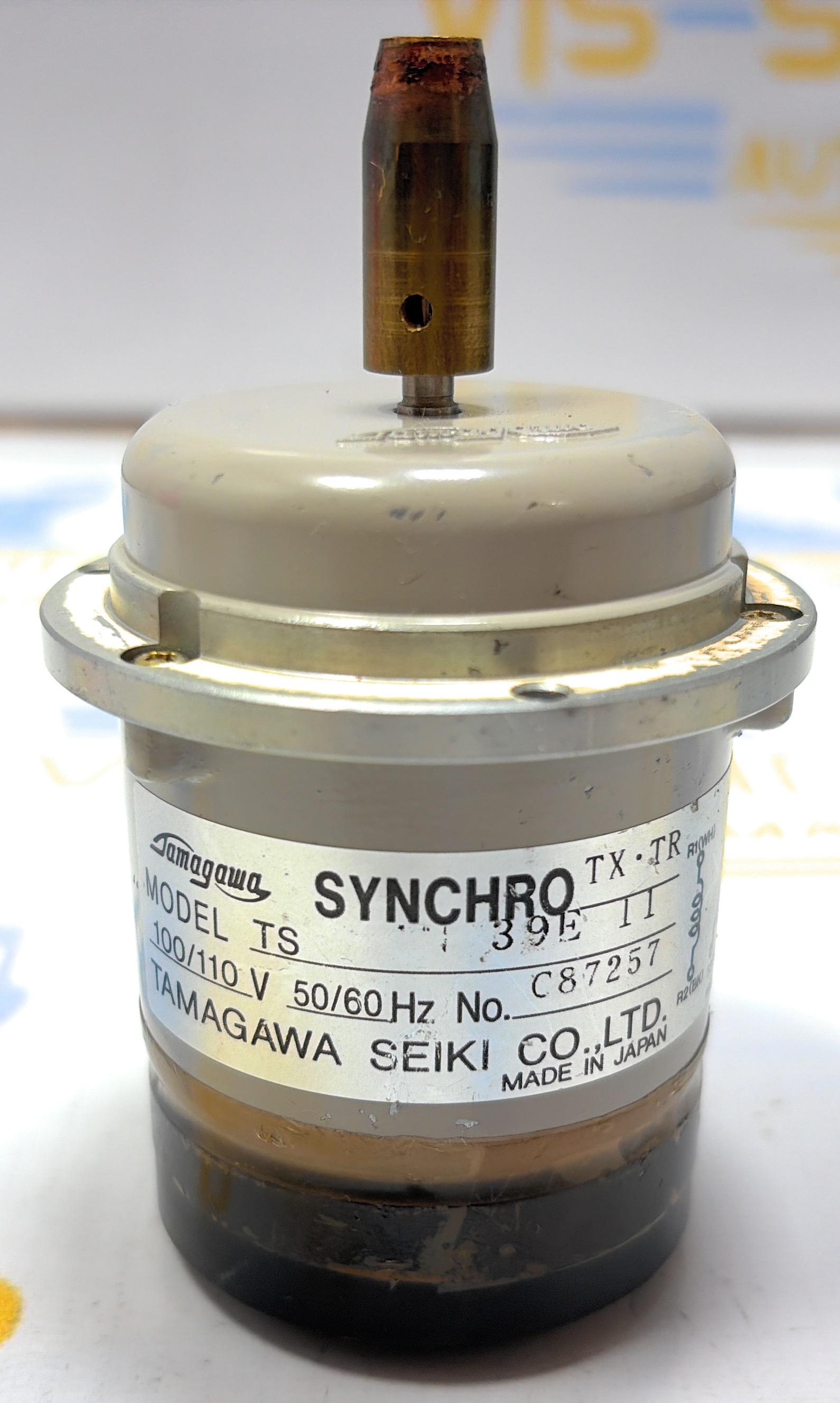 TAMAGAWA SEIKI CO.LTD  TS 4 N 39 E 11 SYNCHRO MOTOR  100/110 V 50/60 Hz NO : C87257