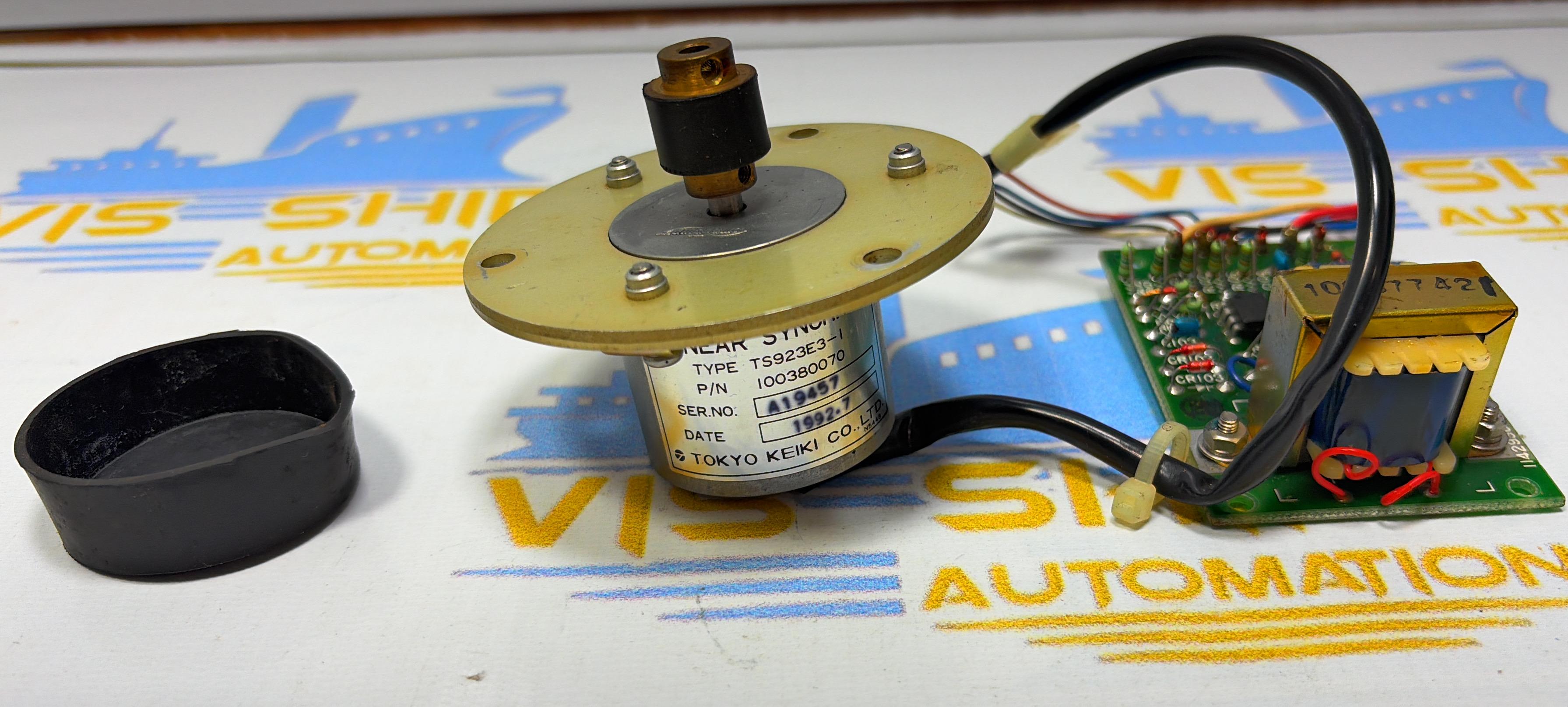 Tokyo Keiki Co. Ltd. TS923E3-1 Linear Synchro Motor with pcb card Part No. I00380070 SER NO : A19457