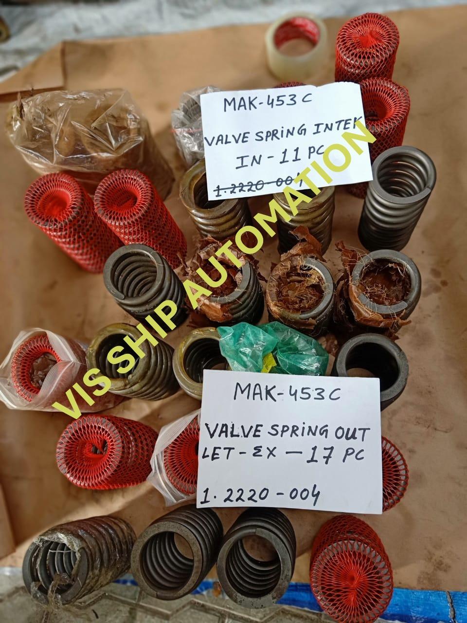 VALVE SPRING INLET / EXU