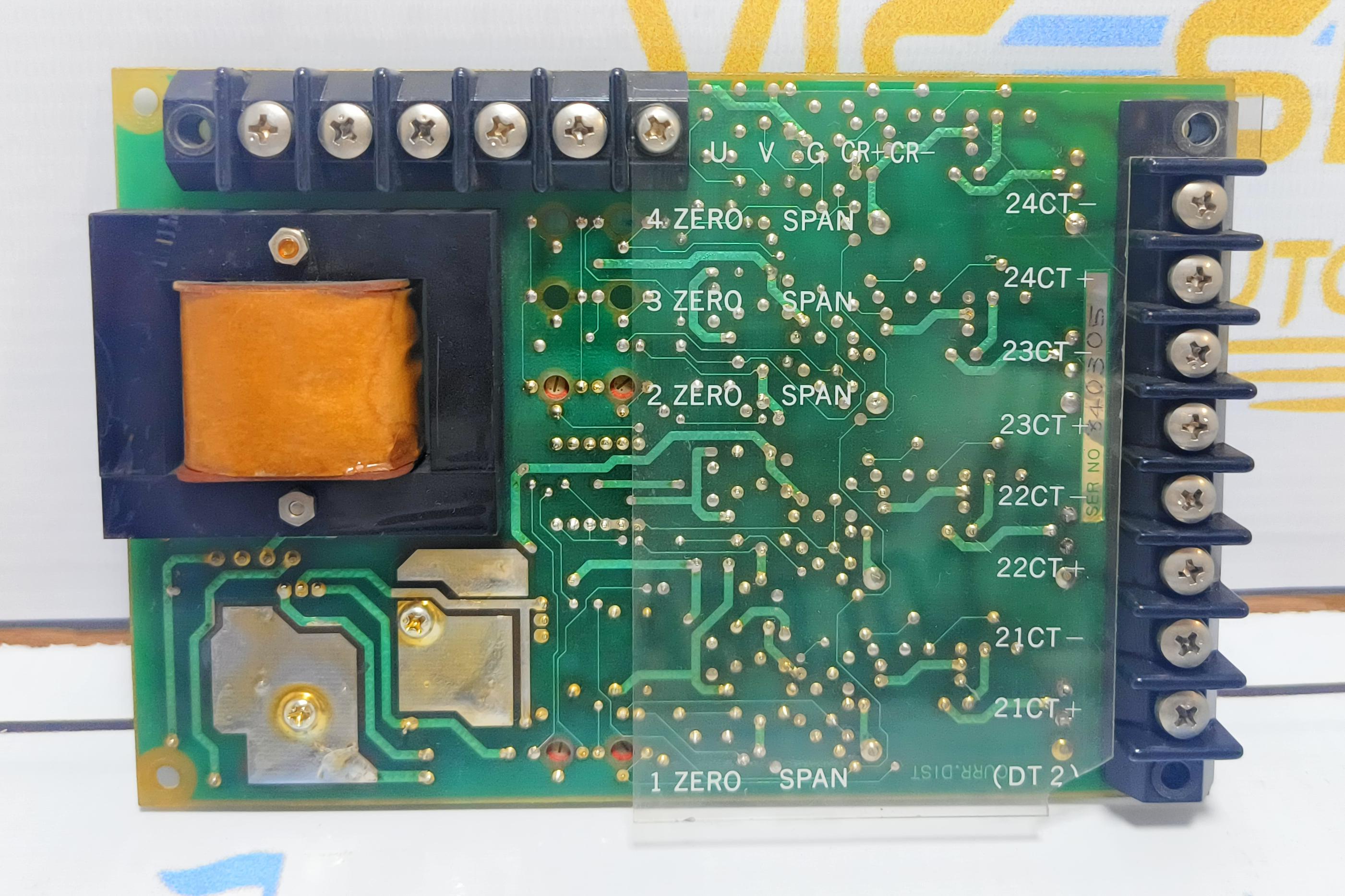YOKOGAWA HOKUSHIN CURR. DIST 1J383D968 - 01 REV.0 PCB CARD SER NO:840305